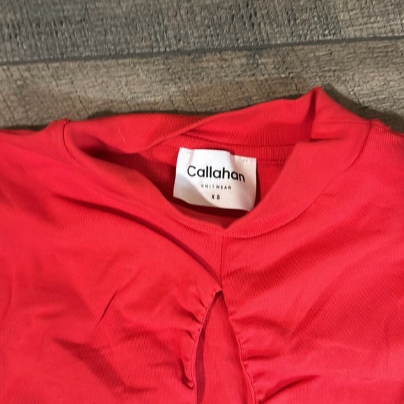 NWT Callahan Red Bodycon Dress - Picture 4 of 4